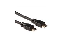 ACT AK3902 High Speed HDMI 2.0 kabel 2m zwart ondersteunt - thumbnail