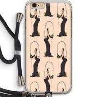 Pop Some Kim: iPhone 6 PLUS / 6S PLUS Transparant Hoesje met koord