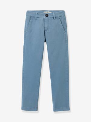 Broek chino leiblauw