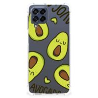 Samsung Galaxy M53 Stevig | Bumper Hoesje | Avocado Singing
