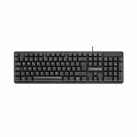Toetsenbord Tacens AK0ES Zwart Qwerty Spaans QWERTY