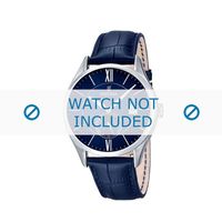 Horlogeband Festina F16872.3 Leder Blauw 21mm - thumbnail
