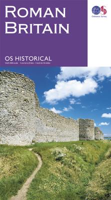 Wegenkaart - landkaart Roman Britain | Ordnance Survey
