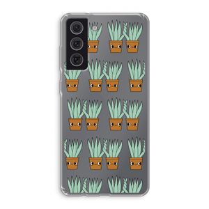 Sansevieria: Samsung Galaxy S21 FE Transparant Hoesje