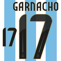Garnacho 17 (Officiële Argentinië Bedrukking 2024-2025)