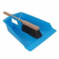 Talen Tools Stoffer en blik - blauw - XXL - tuinafval   -