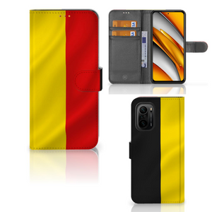 Poco F3 | Xiaomi Mi 11i Bookstyle Case Belgische Vlag