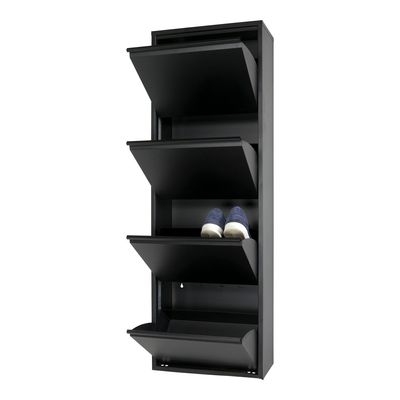 Schoenenkast Oscar-4 Zwart
