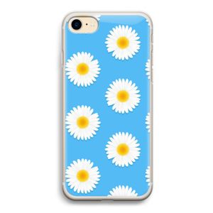 Margrietjes: iPhone 7 Transparant Hoesje