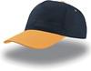 Atlantis AT502 Start Five Cap - Navy/Yellow - One Size