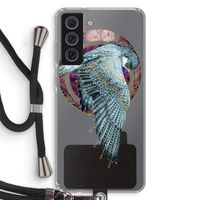 Golden Falcon: Samsung Galaxy S21 FE Transparant Hoesje met koord