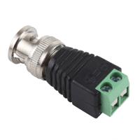 Gelijkstroom naar BNC-Connector Male Adapter