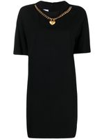 Moschino robe-polo courte - Noir - thumbnail