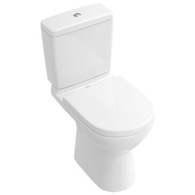 Villeroy & Boch O.novo combipack - duobloccombinatie met quickrelease en softclose zitting - ceramic+ wit alphin 5661W3R1