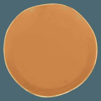 Good Morning bord Ø17 cm - Karamel (set van 4)