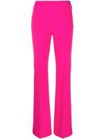 LIU JO flared tailored trousers - Rose