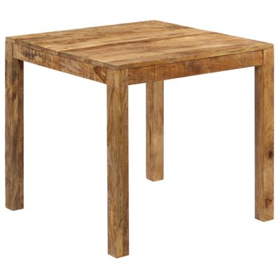 Eettafel 82x80x76 cm massief mangohout