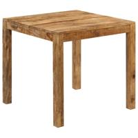 Eettafel 82x80x76 cm massief mangohout