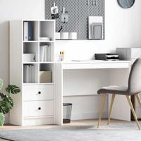 Bureau met lade 2 pcs Wit