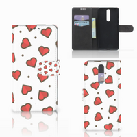 Nokia 8 Telefoon Hoesje Hearts - thumbnail