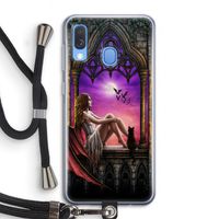Kinderen van de nacht: Samsung Galaxy A40 Transparant Hoesje met koord