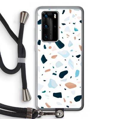 Terrazzo N°13: Huawei P40 Pro Transparant Hoesje met koord