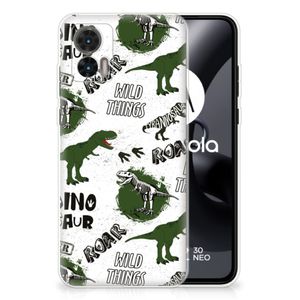 TPU Hoesje voor Motorola Edge 30 Neo Dinosaurus