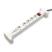 Ononderbreekbaar Stroomvoorzieningssysteem Interactief SAI Salicru 680DA000003 Wit (1,4 m)