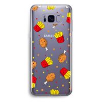 Chicken 'n Fries: Samsung Galaxy S8 Plus Transparant Hoesje