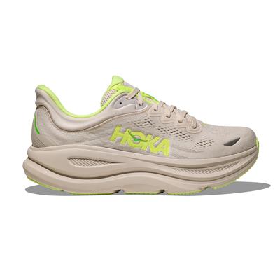 Hoka Bondi 9 hardloopschoenen Grout/Neon Yuzu heren