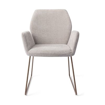 Jesper Home Misaki eetkamerstoel Pretty Plaster slide rose