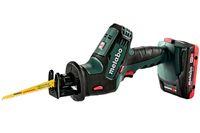 Metabo SSE 18 LTX Compact Accu-reciprozaag | 18 V | 2 x LiHD 4.0 Ah, ASC 55 | In Metabox - 602266800 - thumbnail