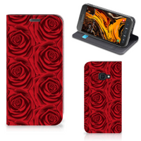 Samsung Galaxy Xcover 4s Smart Cover Red Roses - thumbnail