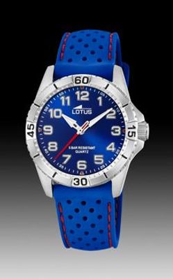 Horlogeband Lotus 18663-2 Silicoon Blauw 18mm