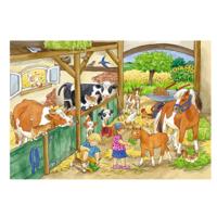 Ravensburger puzzel vrolijk boerderijleven 2x24 stukjes