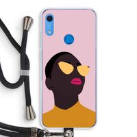 Yellow glasses: Huawei Y6s Transparant Hoesje met koord
