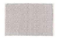 Wenko badmat Abai 50x80cm gerecycled PES grijs licht - thumbnail