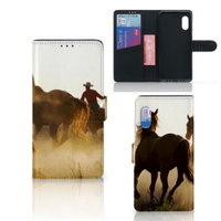Samsung Xcover Pro Telefoonhoesje met Pasjes Design Cowboy - thumbnail