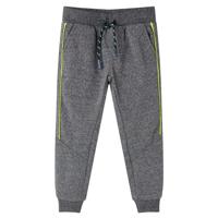 VidaXL Kinderjoggingbroek 104 gemêleerd grijs