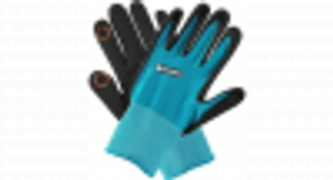 Gardena 11512-20 beschermende handschoen Tuinhandschoenen Zwart, Blauw Elastaan, Nitril, Polyester
