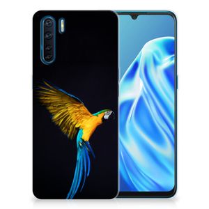 OPPO A91 TPU Hoesje Papegaai