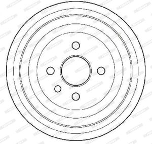Ferodo Remtrommel FDR329204