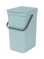 Brabantia Sort & Go afvalemmer 12 liter mint