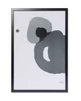 HEMA Fotolijst 40x60cm zwart hout zwart (zwart) - thumbnail