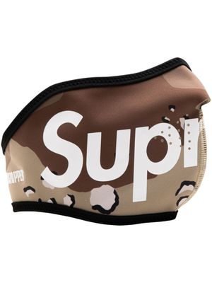 Supreme x Windstopper masque à imprimé camouflage - Tons neutres
