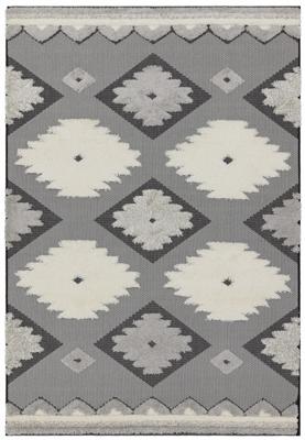 Easy Living - Vloerkleed Monty MN01 Black/Cream Tribal -