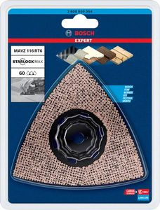 Bosch Accessoires Expert Sanding Plate MAVZ 116 RT6 multitoolzaagblad 116 mm - 1 stuk(s) - 2608900054