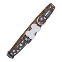 Hondenhalsband Red Dingo Schoonheidsvlekjes (2,5 x 41-63 cm)