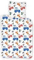 Sweet Home dekbedovertrek tractors 100 x 140 cm - Katoen