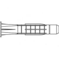 TOOLCRAFT Plug 37 mm TO-5455113 100 stuk(s)